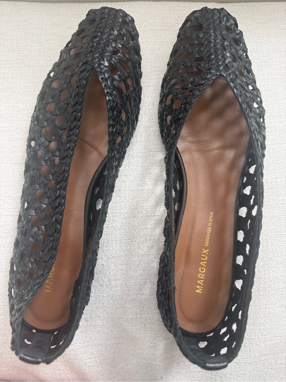 Margaux ‘Woven Paz’ flats - Picture 2 of 5